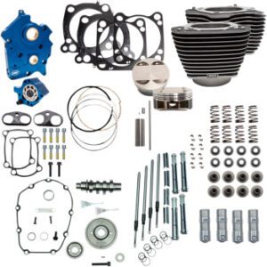 77 Cycles S&S CYCLE 128" Power Package Engine Performance Kit Gear Drive P/N 310-1104A