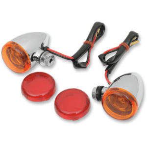 DRAG SPECIALTIES Mini Deuce Marker Lights - Amber/Red 2040-0531