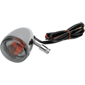 DRAG SPECIALTIES Turn Signals - Front - Chrome with Smoke Lens 2020-0393