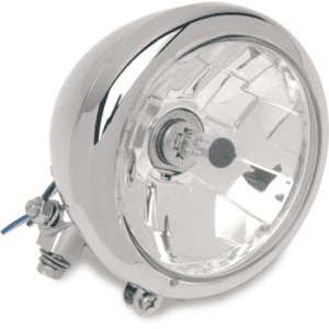 DRAG SPECIALTIES Diamond-Style Bottom-Mount 5-3/4" Headlight Assemblies 2001-0097