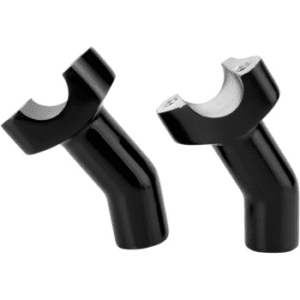 DRAG SPECIALTIES Forged Aluminum Handlebar Riser 3-1/2" - Black 0602-0413