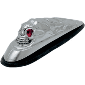 DRAG SPECIALTIES Skull Head Front Fender Ornament DS-287533