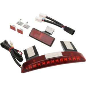 DRAG SPECIALTIES LED Running Light and Brake Light Assembly Red Lens 2010-1160