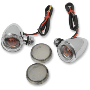 DRAG SPECIALTIES Mini Deuce Marker Lights Smoke 2040-0530