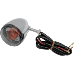 DRAG SPECIALTIES Turn Signals - Rear - Chrome with Smoke Lens 2020-0394