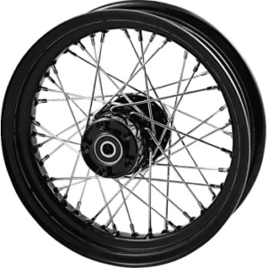 DRAG SPECIALTIES Replacement Laced Wheel - 40 Spoke-Rear Black-16x3 0204-0571