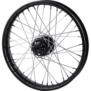 DRAG SPECIALTIES Replacement Laced Wheel - 40 Spoke - Front - Black - 19x2.5 - '08-'17 FXD 0203-0672