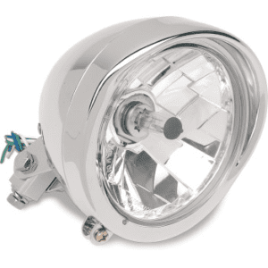 DRAG SPECIALTIES Diamond-Style Bottom-Mount 5-3/4" Headlight Assemblies 2001-0095