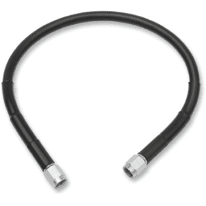 DRAG SPECIALTIES Universal Brake Line - Black - 24" 1741-2713