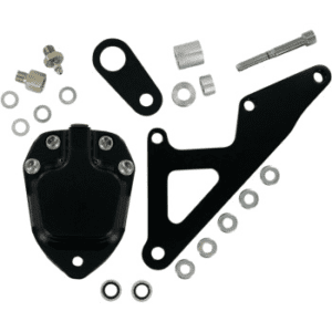 DRAG SPECIALTIES GMA-200ESBIronhead Vintage Front Brake Caliper - 74-77 FX - Smooth Black 1701-0226