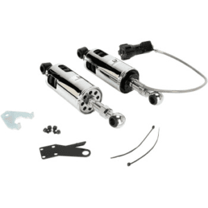 PROGRESSIVE SUSPENSION 422 Series Shocks with Remote Adjustable Preload - Chrome - Standard 422-4103C