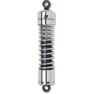 PROGRESSIVE SUSPENSION 412 Series Shocks — Chrome - 12.5" - Heavy Duty 412-4060C