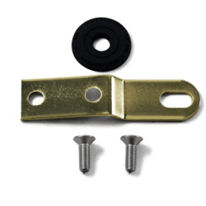 SADDLEMEN Seat Bracket - Gold - 1/4"-28 10545GOB