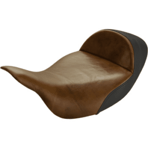 SADDLEMEN Extended Reach Lariat Solo Seat - Distressed Brown - FL '08-'23 808-07B-0041EXT