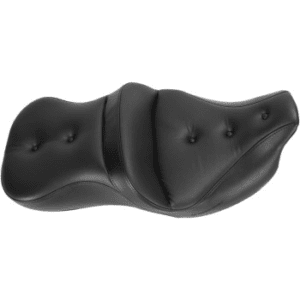 SADDLEMEN Heated Roadsofa™ Pillow Top Seat - Black - '08-'23 FLH/FLT 808-07B-181HCT