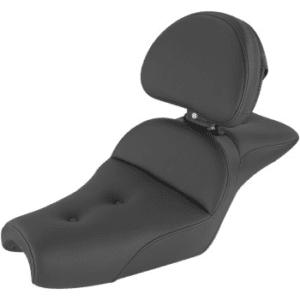 SADDLEMEN Explorer™ Seat- With Backrest - Pillow Top - Black - XL '04-'22 807-11-030RS