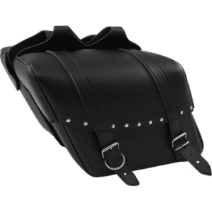 SADDLEMEN Highwayman Rivet Slant-Style Saddlebags - Medium X021-03-040