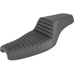 SADDLEMEN Step-Up Seat — Front Tuck-n-Roll - Black - XL 807-11-171