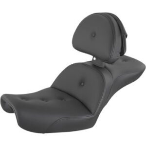 SADDLEMEN Explorer RoadSofa™ Seat - with Backrest - FXD '96-'03 896-04-030RS