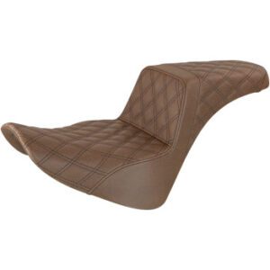 SADDLEMEN Step-Up Seat — Full Lattice Stitch 818-33-175BR