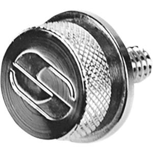 SADDLEMEN Seat Mounting Knob - Chrome- 1-1/4"-28 8900C