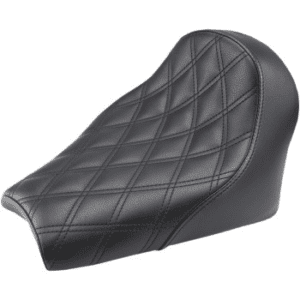 SADDLEMEN Renegade Lattice Stitched Solo Seat - Black I18-33-002LS