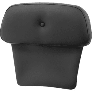 SADDLEMEN Chopped Tour Pak Backrest Pads - Black w/ Pillowtop - FLT/FLH '14-'23 814-07-CPACK-PT