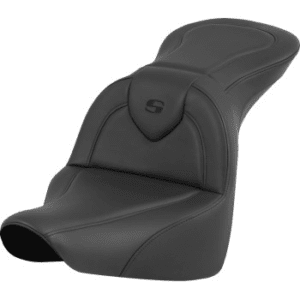 SADDLEMEN RoadSofa™ Seat - Black - without Driver Backrest - FLFB/FXBR '18-'24 818-27-187