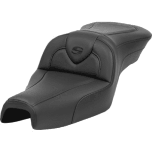 SADDLEMEN Roadsofa™ Standard Reach Seat - without Backrest - Black - XL '04-'22 807-03-187